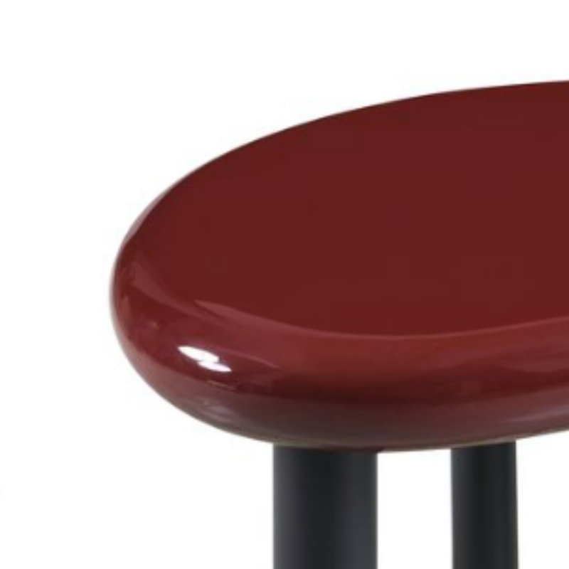 Table de bout rouge Eddie