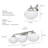 Hunter Saddle Creek 3 Light Vanity Wall Light Fixture-90546864-73725849