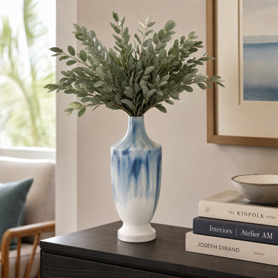 Pot haut en céramique avec couvercle Coastal Capri