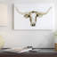 «Longhorn Steer I» par Grace Popp, impression sur toile tendue sur châssis-73164242-73164238-73164239