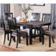 Ensemble de salle à manger rectangulaire L 64,00 po x l 40,00 po Barrone-408071153-408071154-408071155