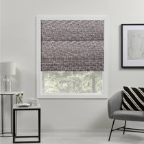 Patterned Fabric Roman Shades