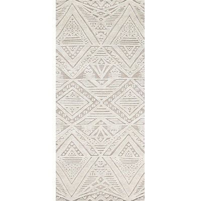 Bariloche Hand Woven Kilim Wool Geometric Area Rug