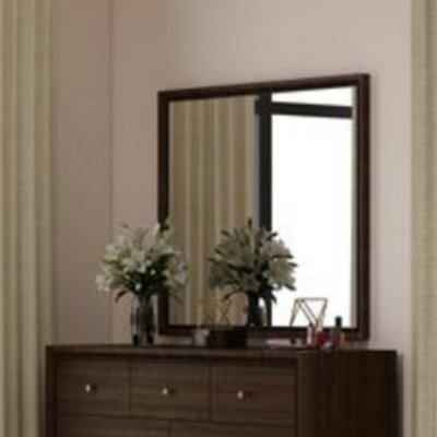 Madison Espresso Finish Mirror