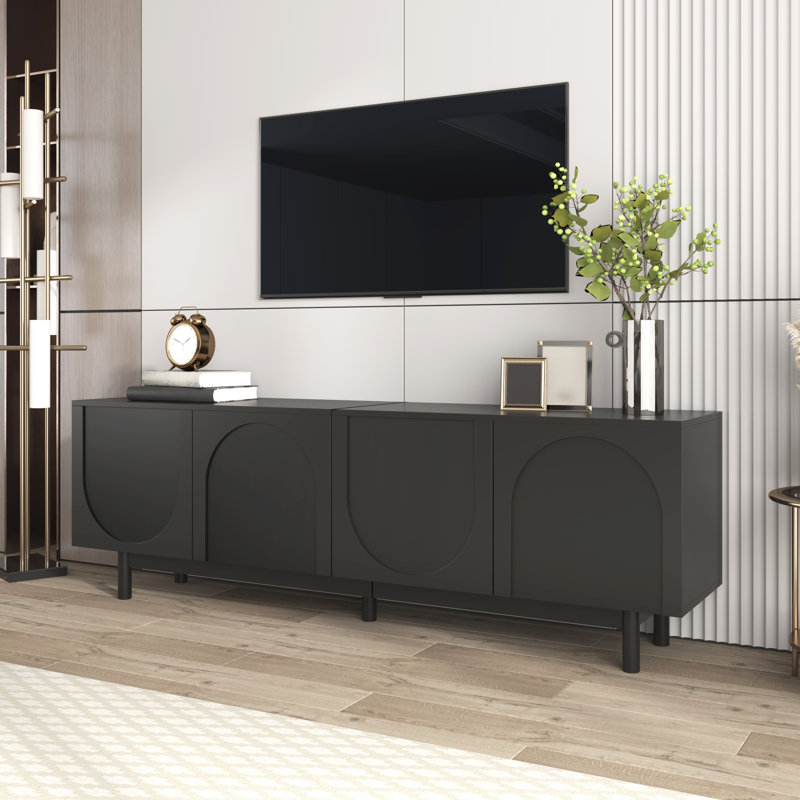 TV Stand for TVs up to 70", Black