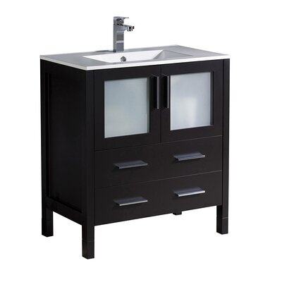 Fresca Torino 30"" Free-Standing Single Sink Bathroom Vanity Set -  FCB6230ES-I