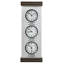 Sienna II Wall Clock, Silver