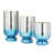 Silver/Blue Ombre