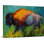 «Aidrianna On The Run Bison» par Marion Rose, reproduction d'art sur toile tendue