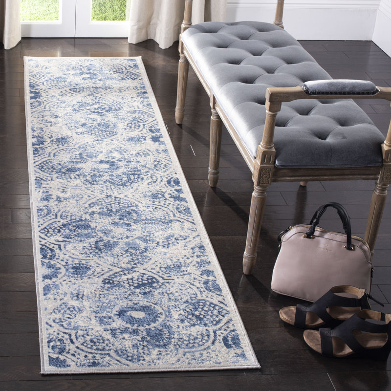 Anniston Geometric Area Rug, Runner 61 x 244 cm