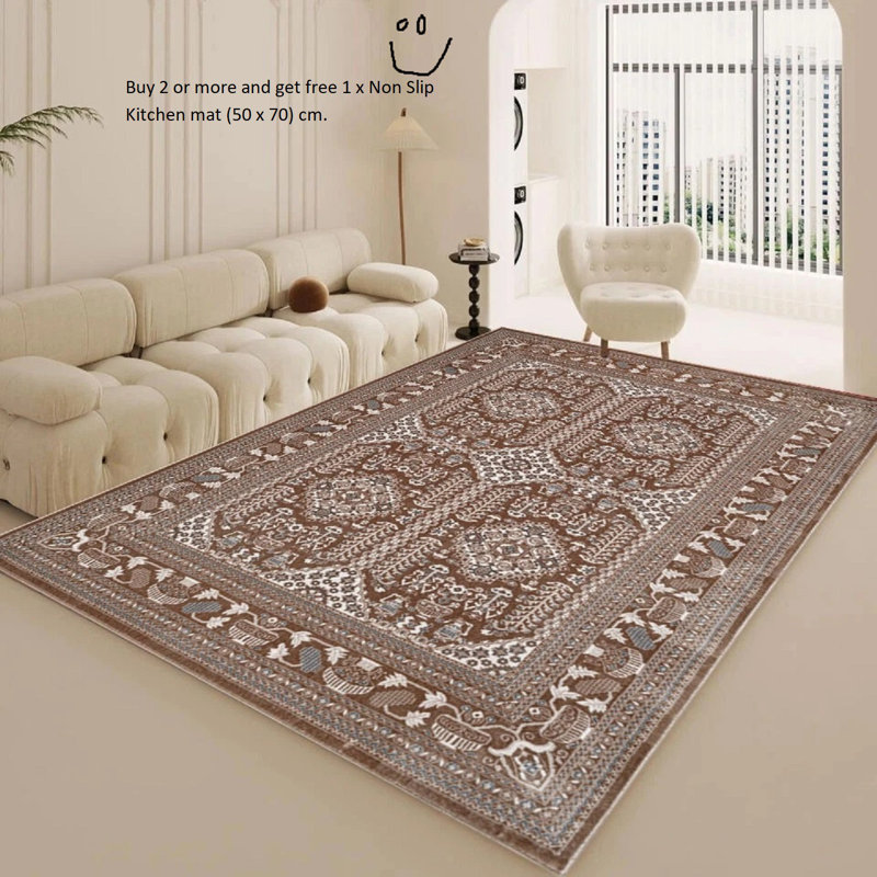 Floral 200cm X 290cm Area Rug