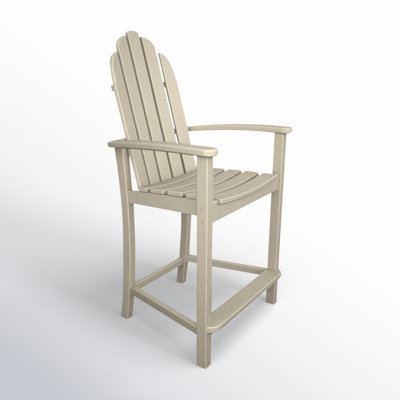 POLYWOOD® Classic Adirondack Patio Bar Stool