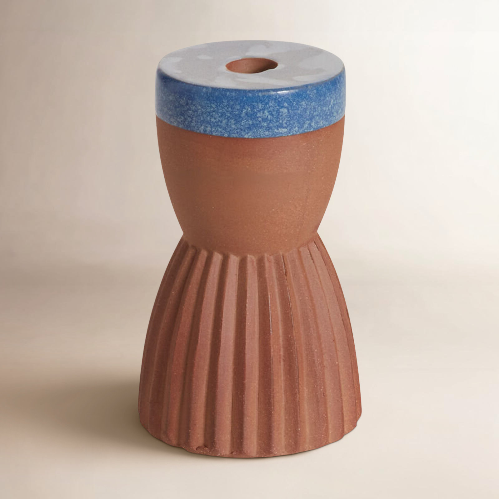6.5'' H Ceramic Tabletop Candlestick