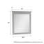 Miroir rectangulaire moderne en bois massif avec cadre H 33 po-1247881753-1247881755
