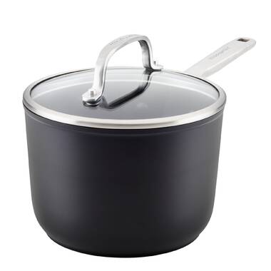 KitchenAid Hard-Anodized Induction Nonstick Frying Pan, 8.25-Inch, Matte  Black - Bed Bath & Beyond - 32085895