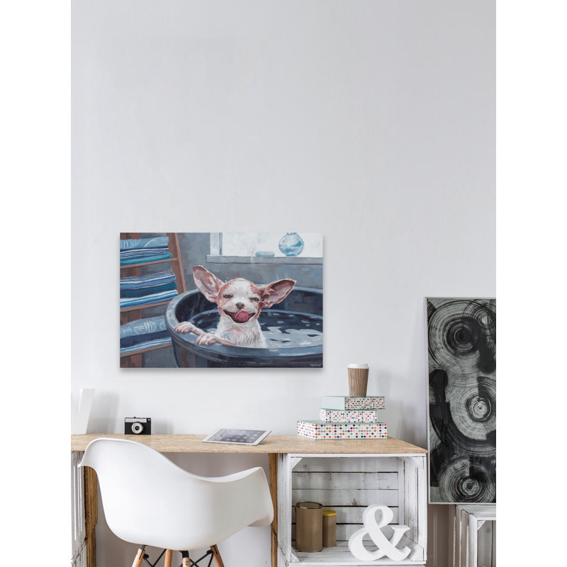 Shake It Off - Wrapped Canvas Painting, 45cm H x 66cm W 