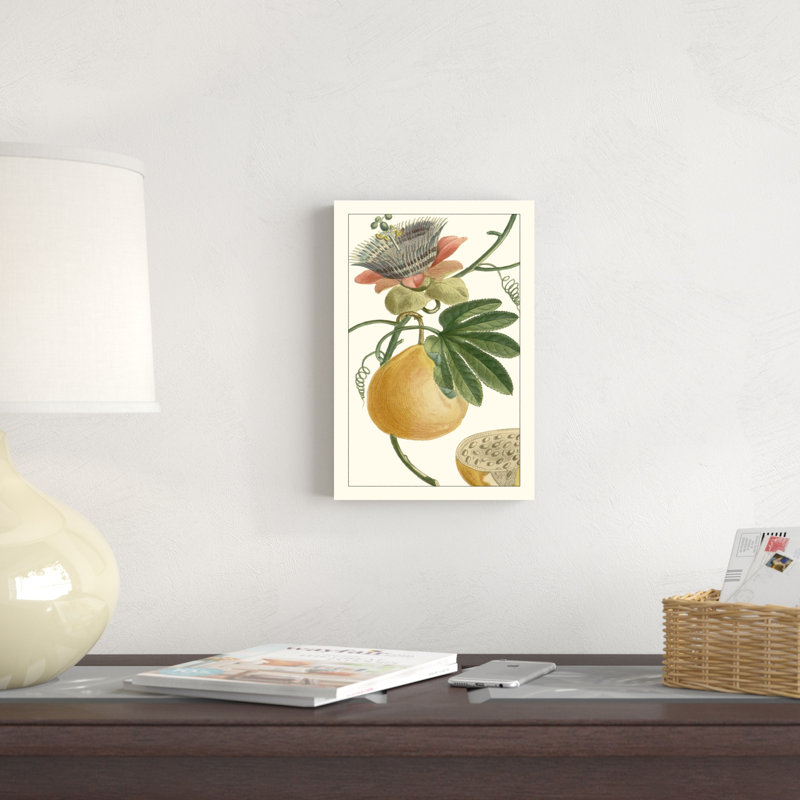 Turpin exotique botanique III, H 12 po x l 8 po x P 1,25 po