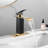 Single Hole Faucet Single-handle Waterfall Bathroom Faucet with Drain Assembly-88740460