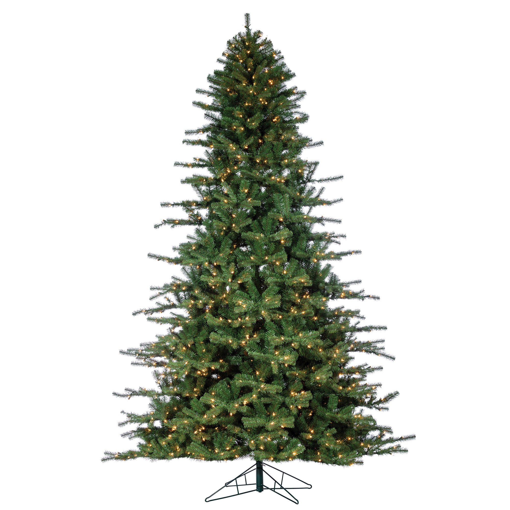 Lighted Fir Christmas Tree, 9'