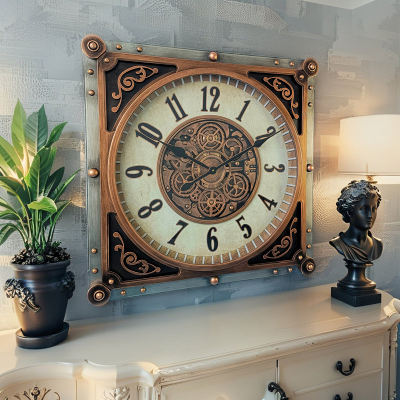 Metal Wall Clock