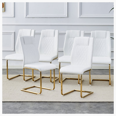 Zarak Tufted Metal Upholstered Back Side Chair Dining Chair -  Everly Quinn, B6B2E80FF87945B0ABC4C7F70DA03940