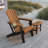 Folding Adirondack Chair, Black-900684223