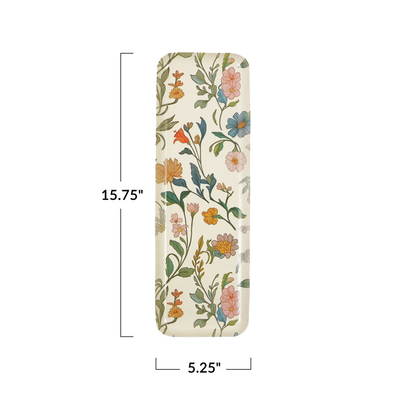 Handcrafted Iron Floral Wall Accent