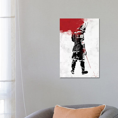 Samurai Warrior par Nikita Abakumov - impression sur toile tendue