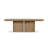 Tikal Oak Solid Wood Base Dining Table