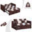 Gloryvee 52.76'' Upholstered Convertible Sofa