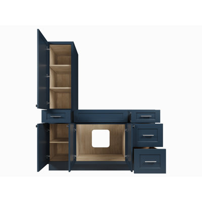 Meuble-lavabo simple 60 po Disar