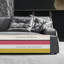 Coussin gris modulaire 100% polyester