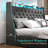 Lorisa Upholstered Bed Frame with  2 Drawers, Bed Frame with Storage Headboard, Charging Station and LED Lights-1678358871