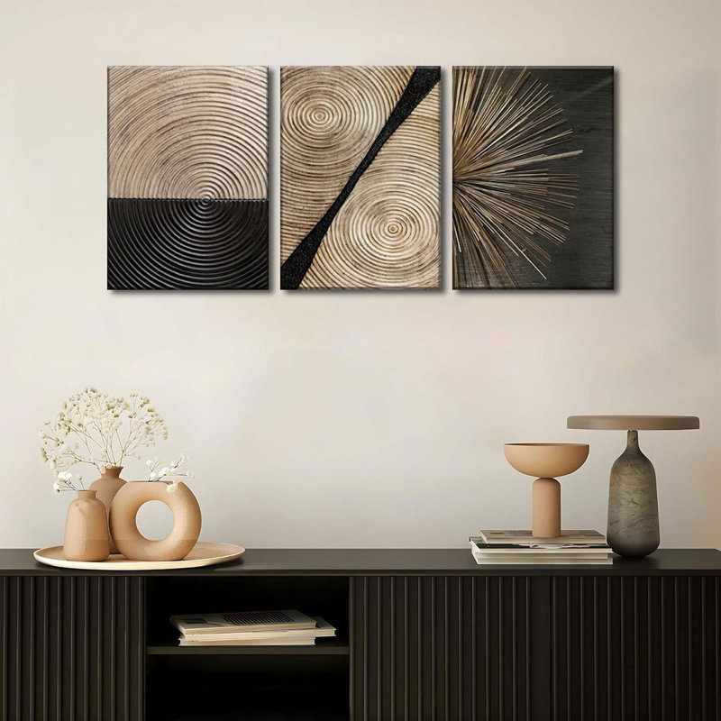 3 Piece Wrapped Canvas Print