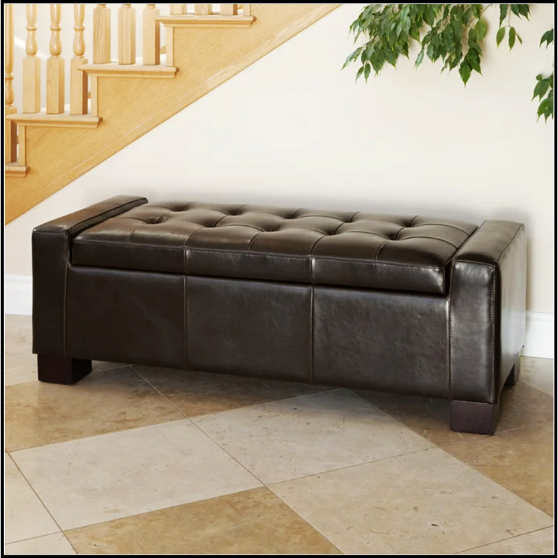 Banc de rangement avec repose-pieds Guernsey