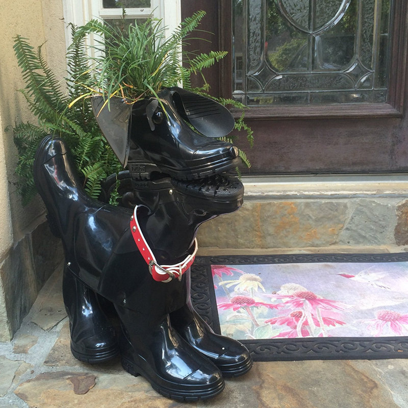Boot Buddies Whip Dog Planter