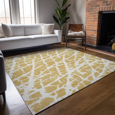 Tapis intérieur / extérieur Kyrie avec envers antidérapant