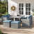 Light Gray Frame/Light Blue Cushion selected
