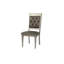 Ensemble de 2 chaises d'appoint capitonnées Luxury