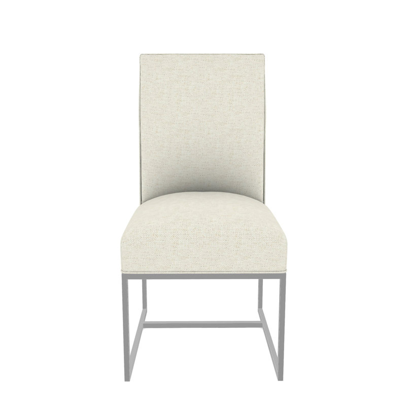 Colton Upholstered Dining Chair, Nomad Snow Crypton® Chenille