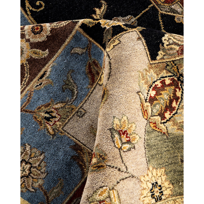 Overdyed One-of-a-Kind 9' 2" X 12' 3" Hand Knotted Area Rug