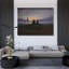 "Lever de lune au-dessus de la mer" par Caspar David Frederick - Art mural sur toile tendue avec châssis-722364308