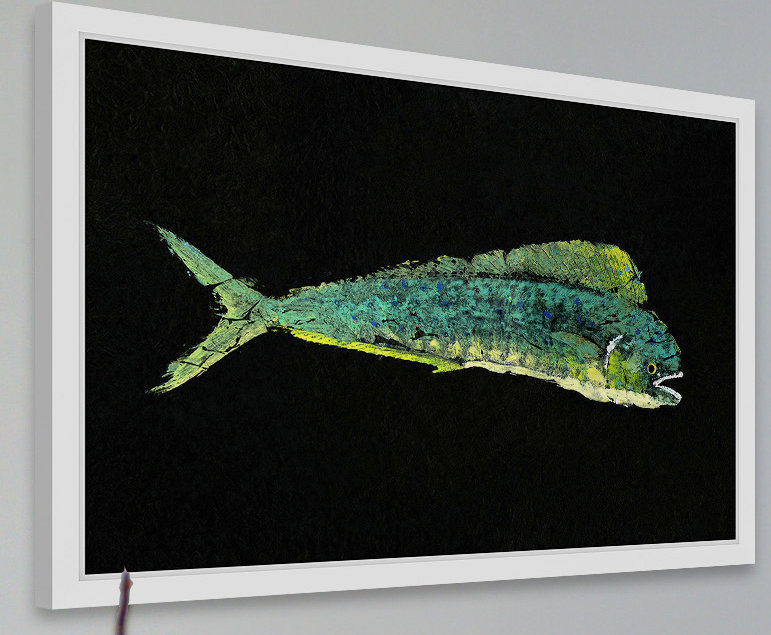 Warren Sellers - Single Picture Frame Painting, 41cm H x 61cm W x 3.81cm D