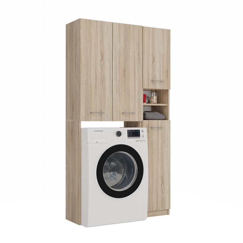 Narla MDF Wood Laundry Room Organiser