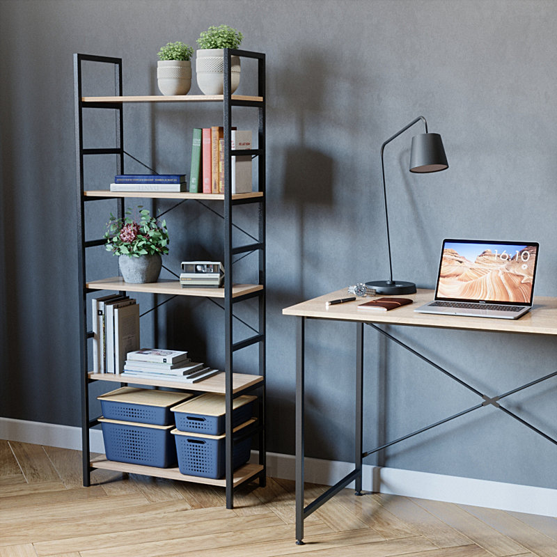 Jeycob Bookcase, Oak