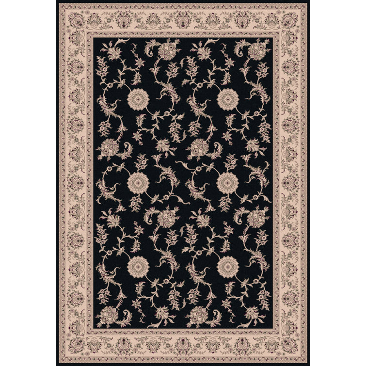 Noir/ivoire tapis Atterbury