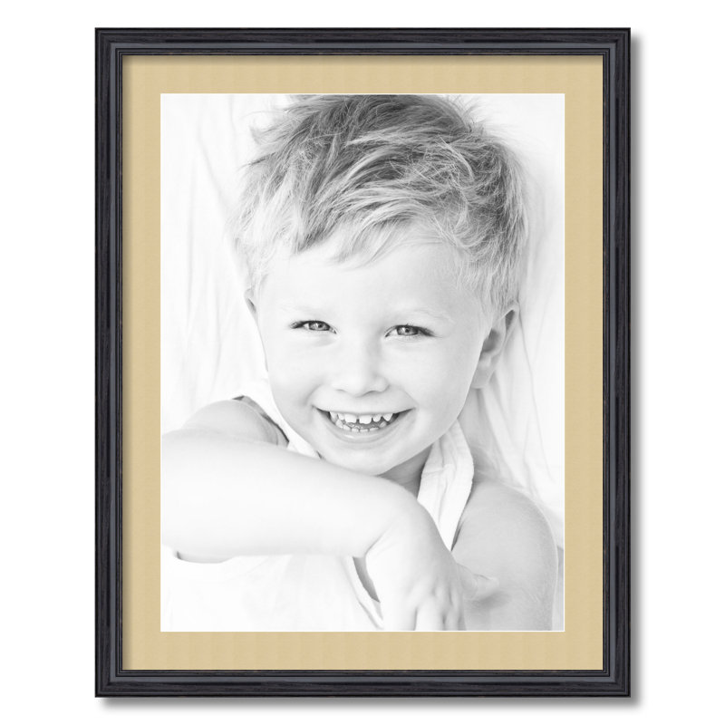 Cadre pour photo simple 18 po x 24 po en bois mat, Chuchotement vert