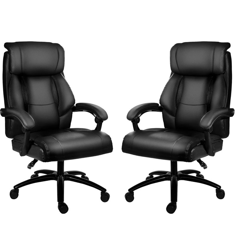 Chaise de bureau Makanna, Noir