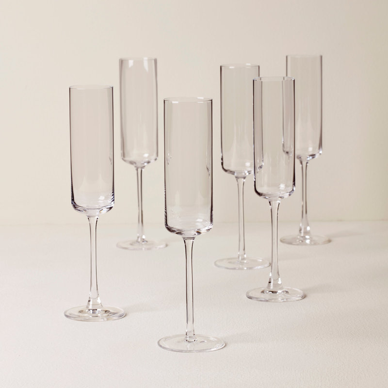 Flûtes droites Lenox Tuscany Classics, ensemble de 6