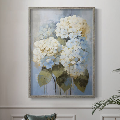 Reproduction encadrée FLORAL Series CIV - bois massif